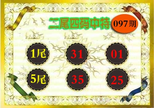 097期二尾四码[图]